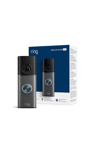 Ring Battery Video Doorbell Pro (newest gen)Retinal 4K, 2026 10x Zoom | Quick Re