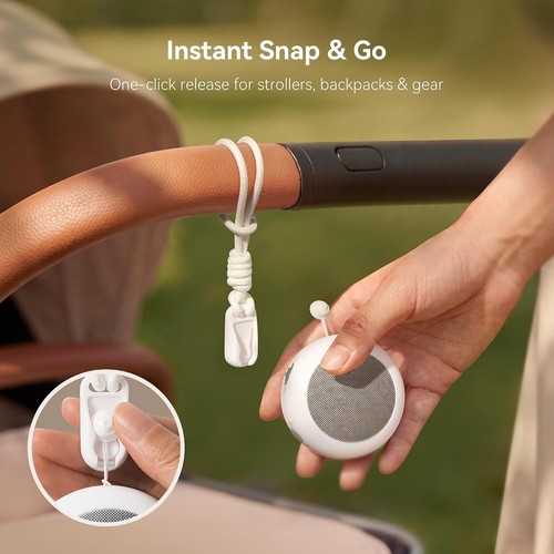 Dreamegg Cozy Lite Portable White Noise Machine for Baby Sleep Soother & Travel 