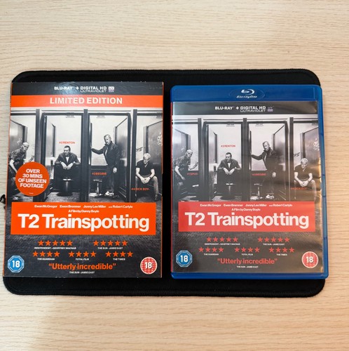 T2 Trainspotting Blu-ray 2017 Ewan McGregor Robert Carlyle DVD Film