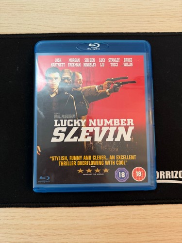 Lucky Number Slevin Blu-ray 2007 Josh Hartnett Bruce Willis Morgan Freeman