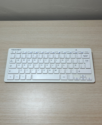TECKNET 2.4G Wireless Keyboard, Small Keyboards with Media Hotkeys, Ultra Slim