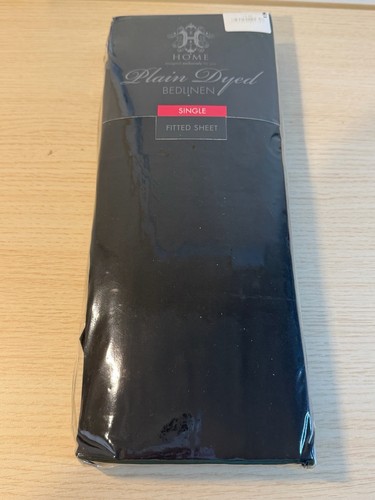 Single Bed Fitted Sheet Black Brand New